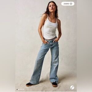 We The Free Tinsley Baggy High-Rise Jeans size 30